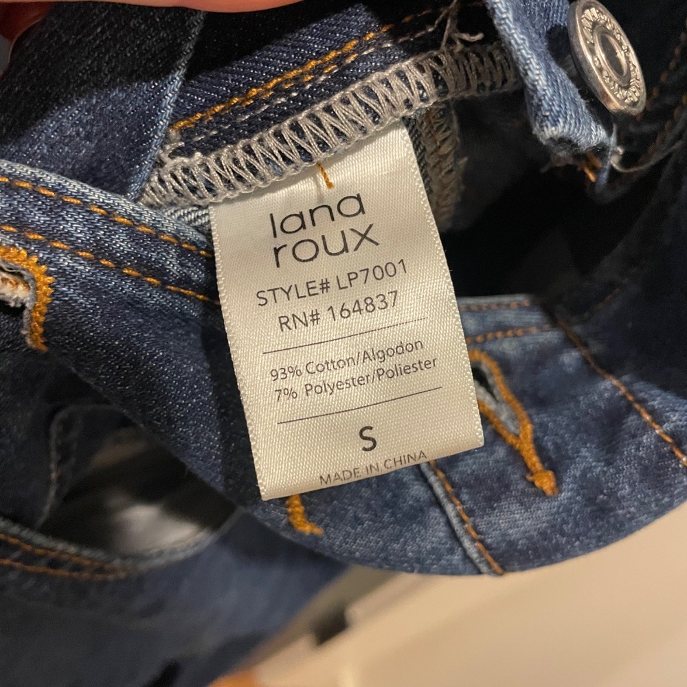 Stylish wide leg denim overalls - Picture 4 of 4
